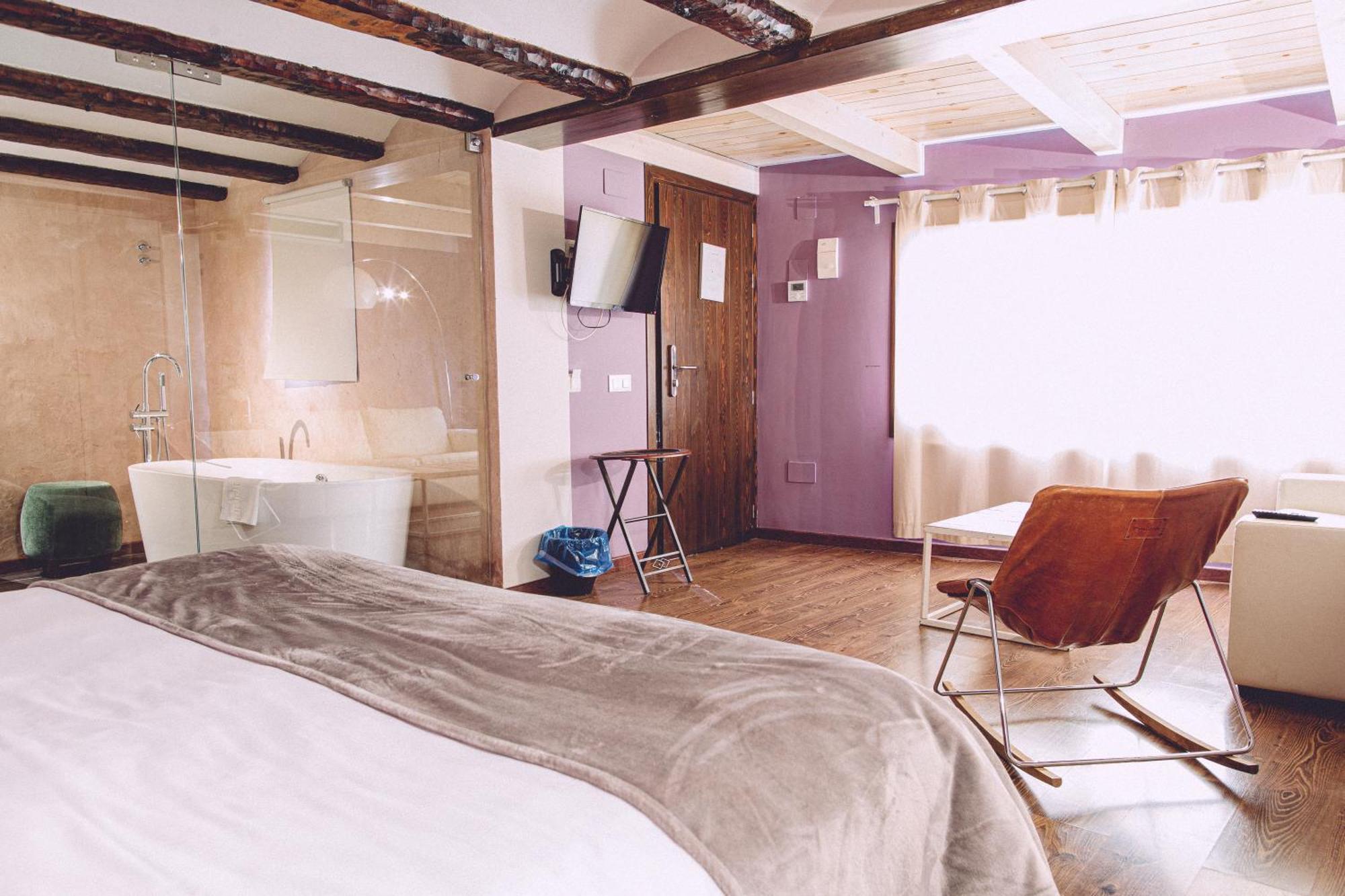 Hospederia El Batan Hotell Tramacastilla Exteriör bild